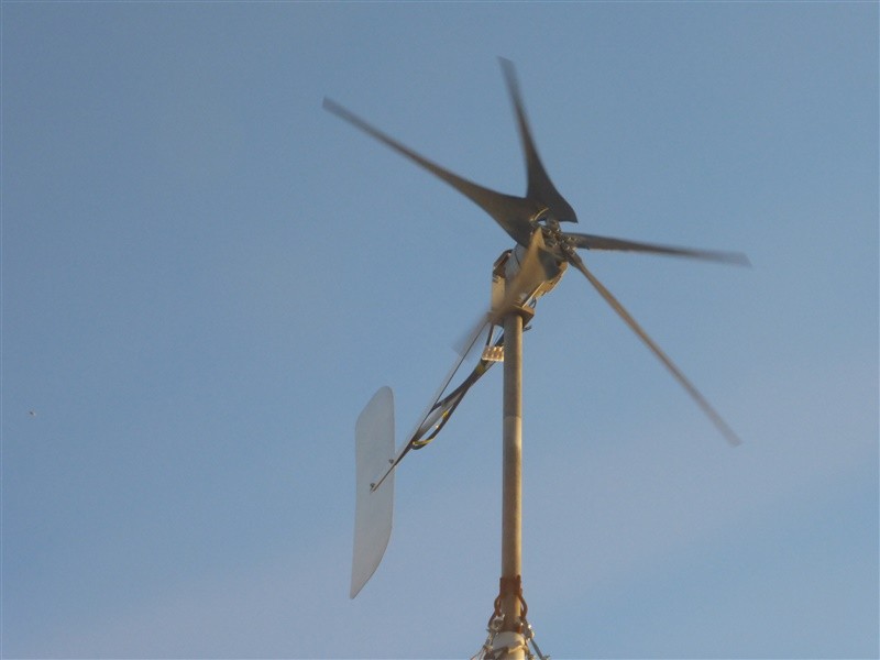 Ветряк #1 — конструкция роторного типа